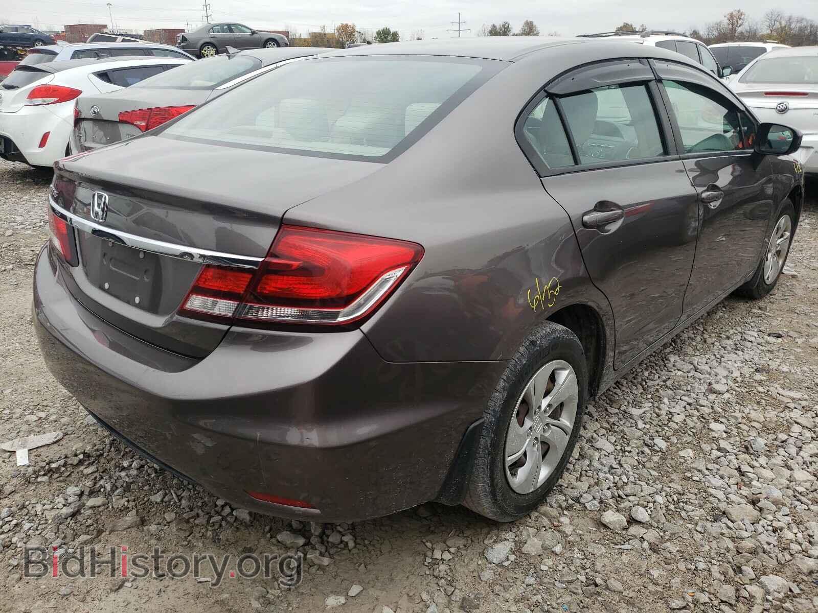 2015 HONDA CIVIC - VIN: 19XFB2F52FE043130 - Фото 4