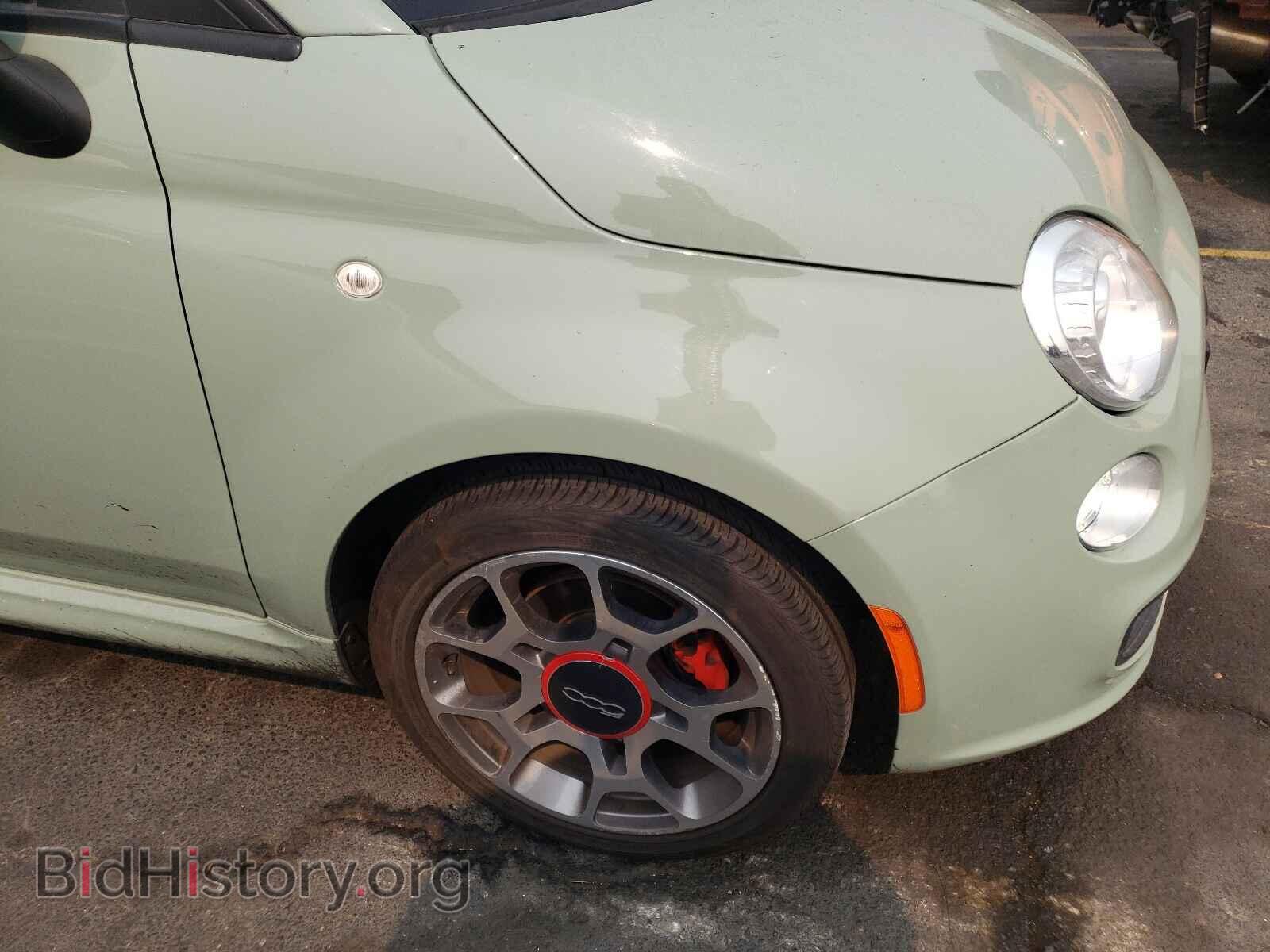 2012 FIAT 500 - VIN: 3C3CFFBR4CT381342 - Фото 9