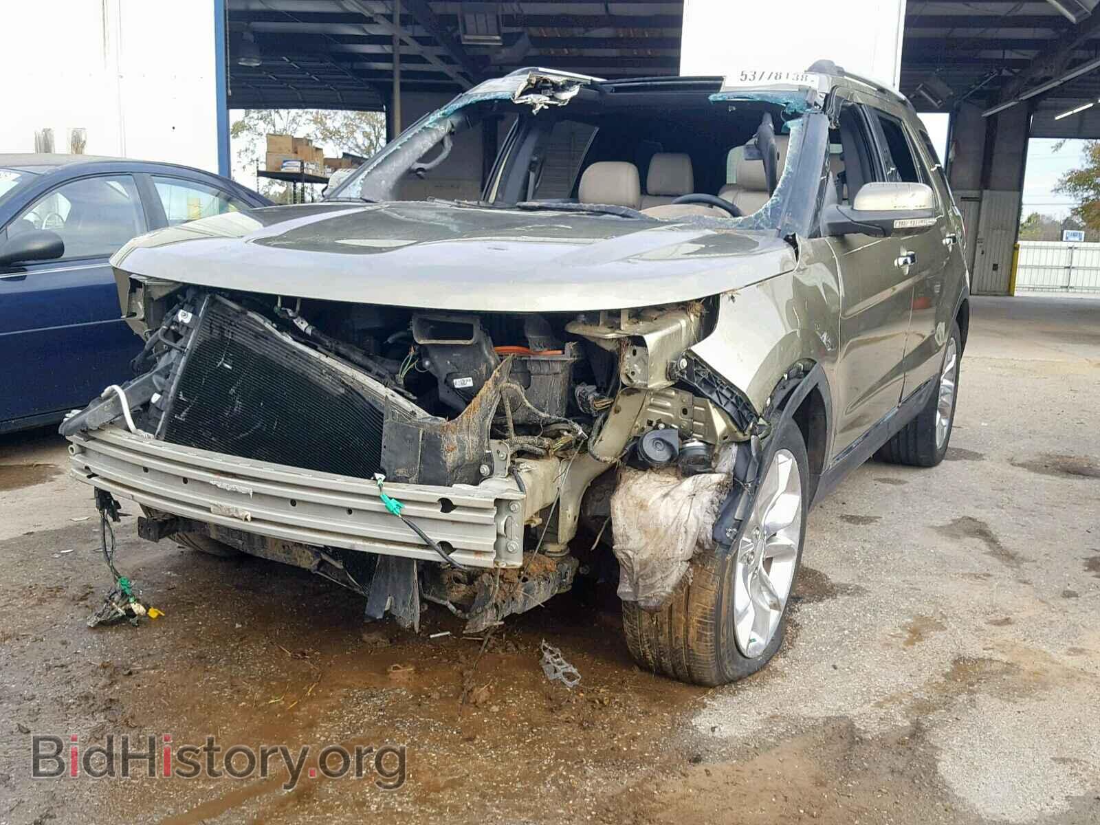 2013 FORD EXPLORER L - VIN: 1FM5K7F87DGB11627 - Фото 2
