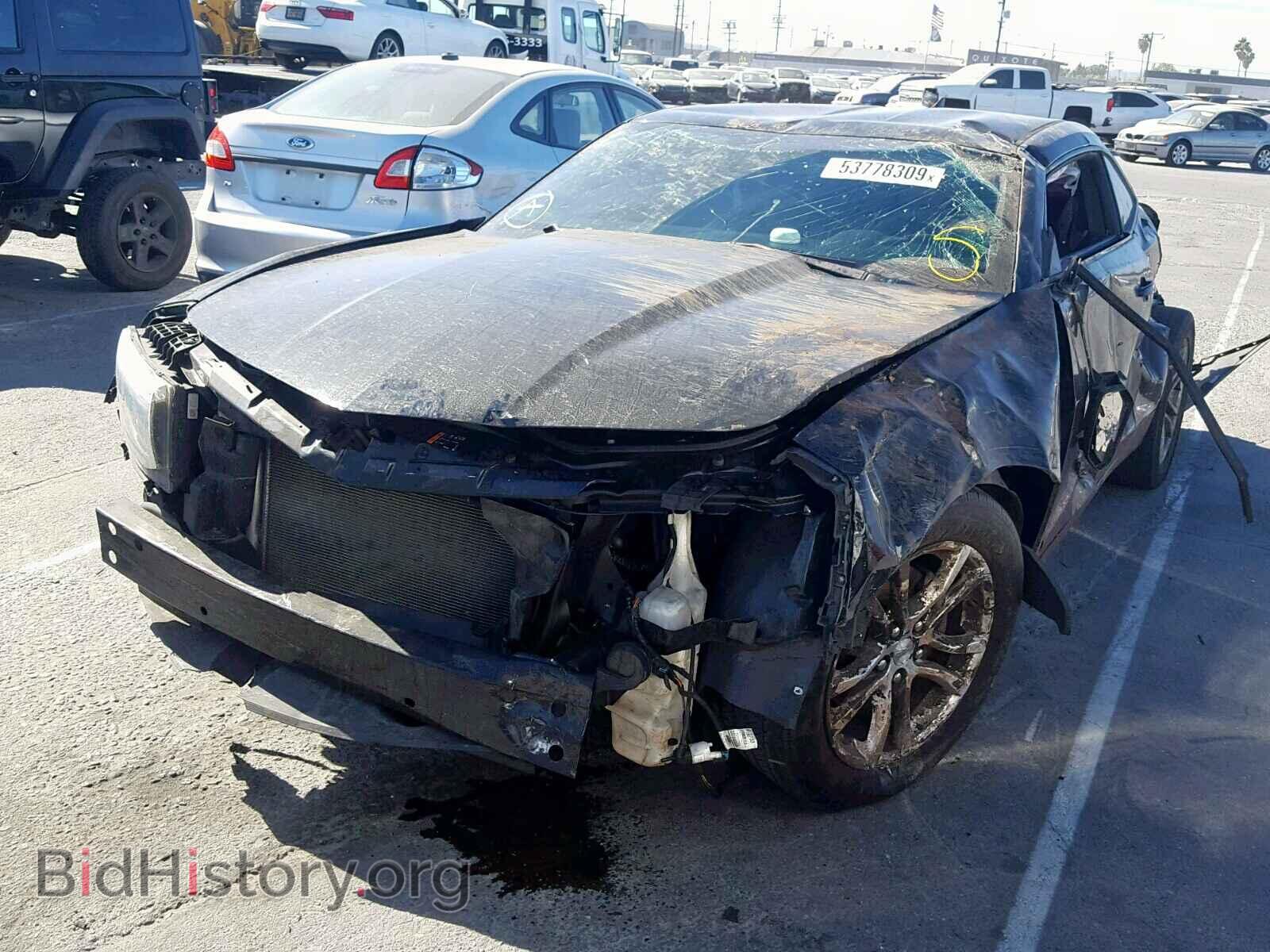 2014 CHEVROLET CAMARO - VIN: 2G1FA1E31E9321860 - Фото 2