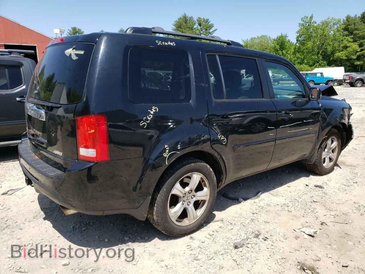 2012 HONDA PILOT - VIN: 5FNYF4H51CB032082 - Фото 3
