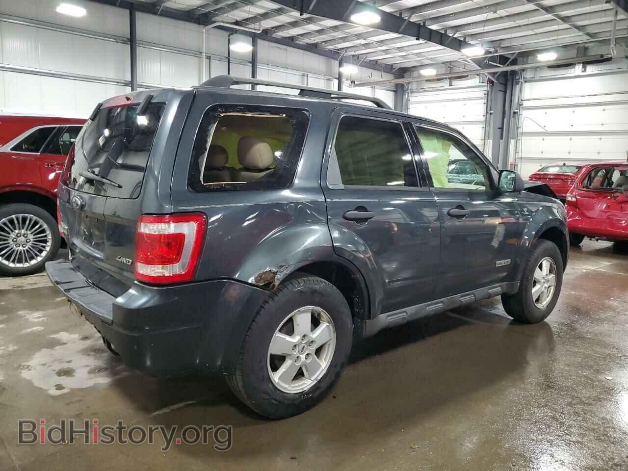 2008 FORD ESCAPE - VIN: 1FMCU93198KD74838 - Фото 3
