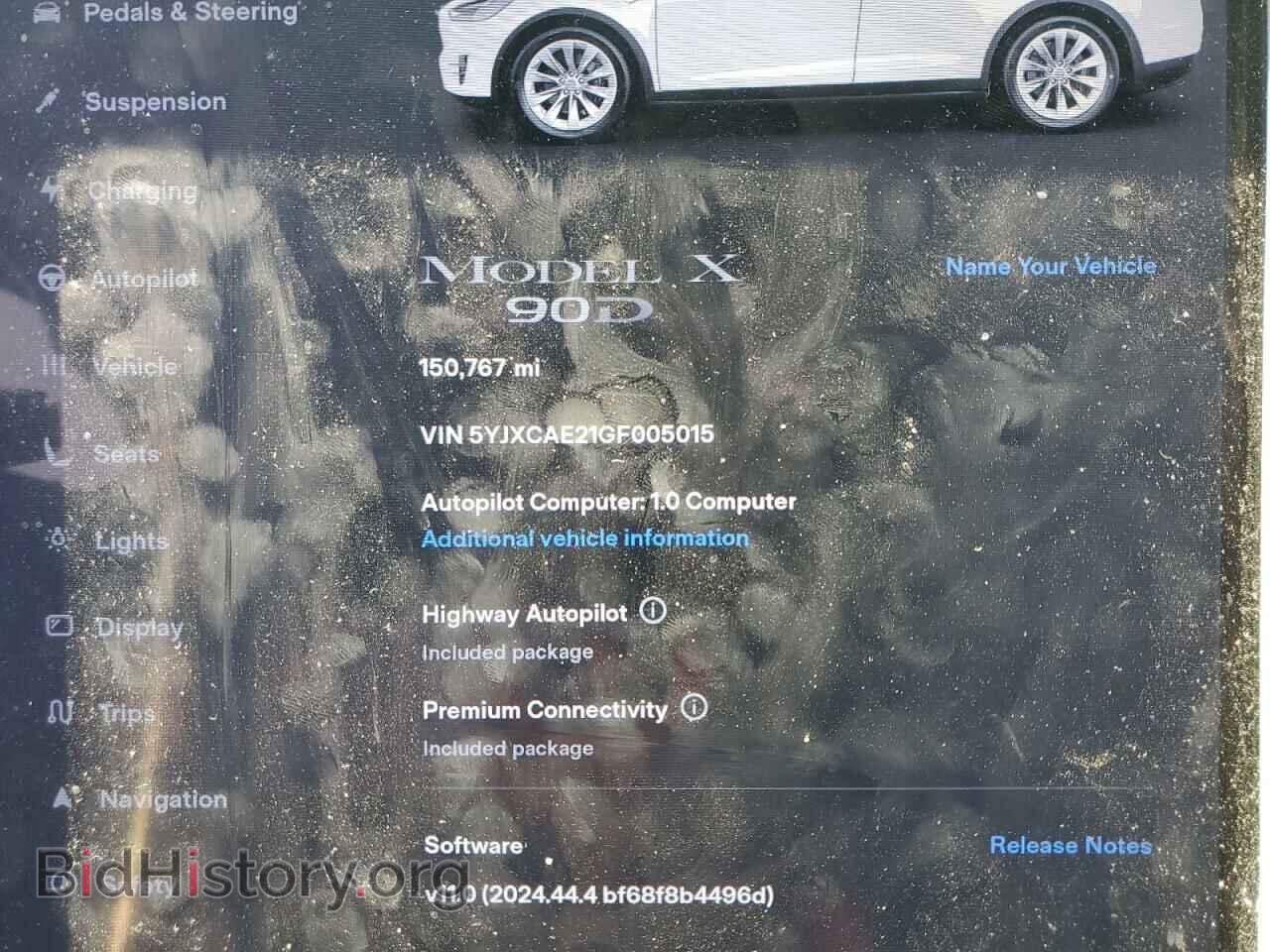 2016 TESLA MODEL X - VIN: 5YJXCAE21GF005015 - Фото 9