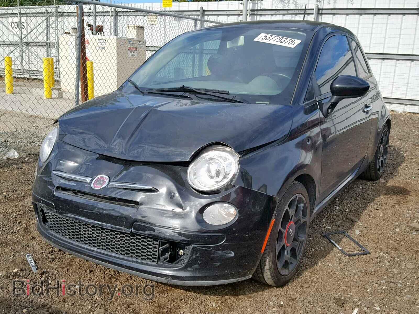 2012 FIAT 500 - VIN: 3C3CFFAR8CT287787 - Фото 2