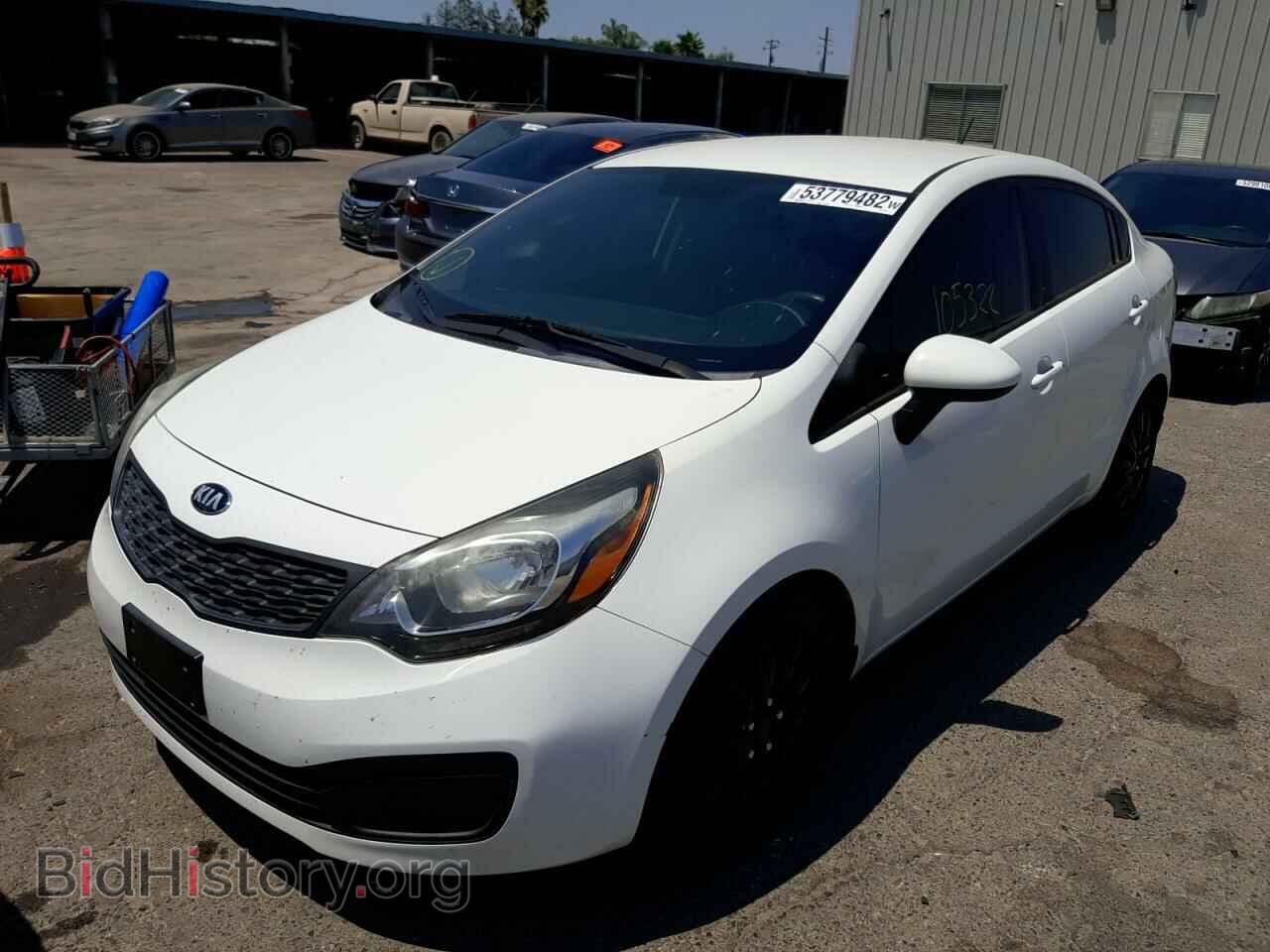 2014 KIA RIO - VIN: KNADM4A33E6358328 - Фото 2