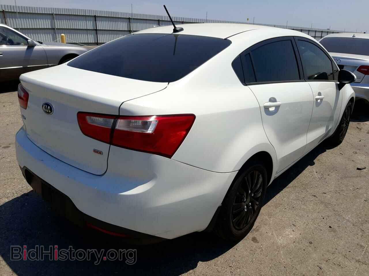 2014 KIA RIO - VIN: KNADM4A33E6358328 - Фото 4