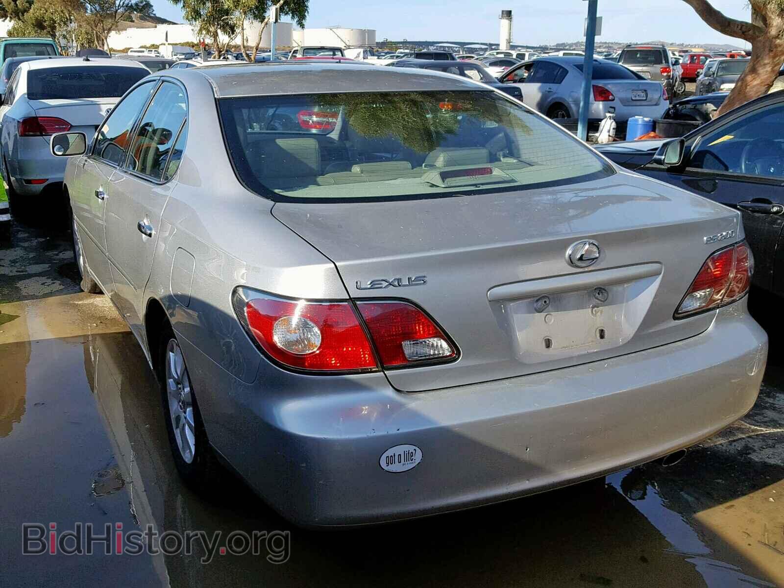 2002 LEXUS ES300 - VIN: JTHBF30G125026973 - Фото 3