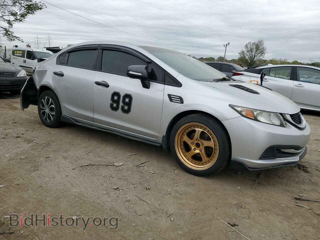 2013 HONDA CIVIC - VIN: 19XFB2F53DE245360 - Фото 4
