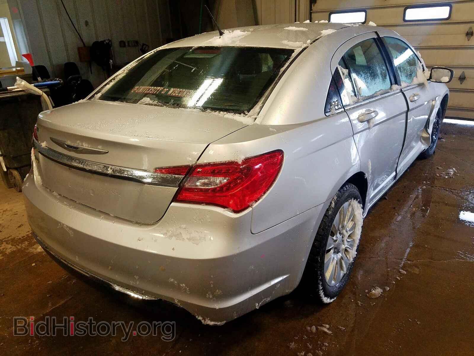 2012 CHRYSLER 200 - VIN: 1C3CCBAG1CN163764 - Фото 4