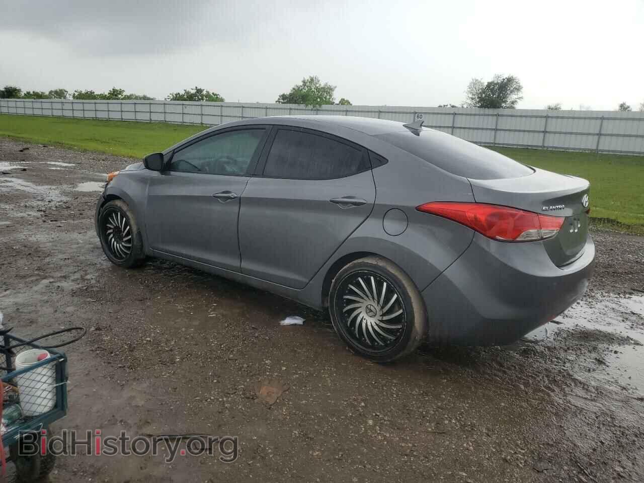 2012 HYUNDAI ELANTRA - VIN: 5NPDH4AE0CH093346 - Фото 2