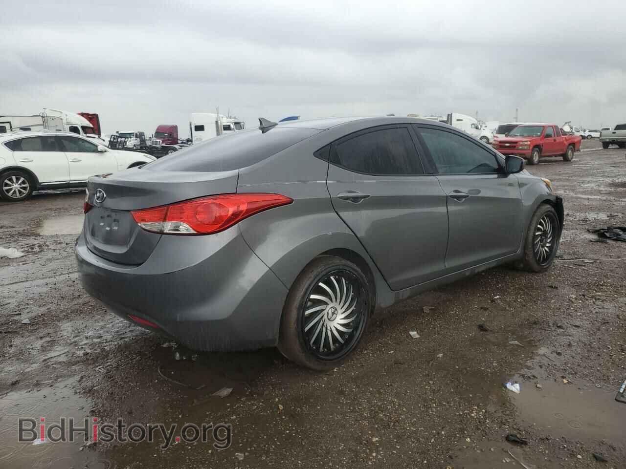 2012 HYUNDAI ELANTRA - VIN: 5NPDH4AE0CH093346 - Фото 3