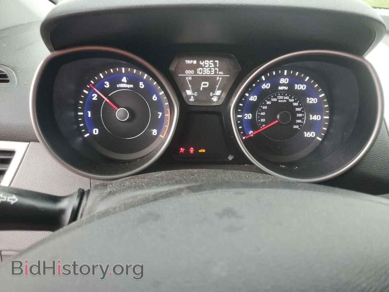 2012 HYUNDAI ELANTRA - VIN: 5NPDH4AE0CH093346 - Фото 9