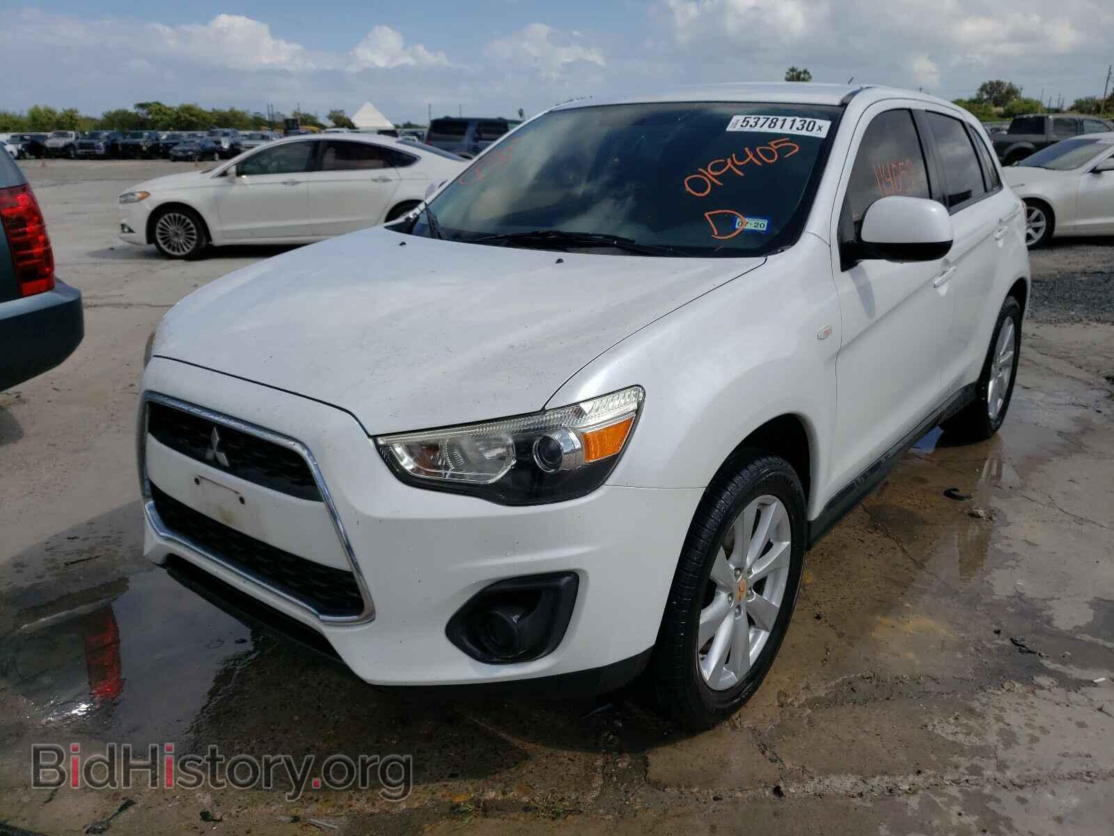 2013 MITSUBISHI OUTLANDER - VIN: 4A4AP3AU3DE019405 - Фото 2