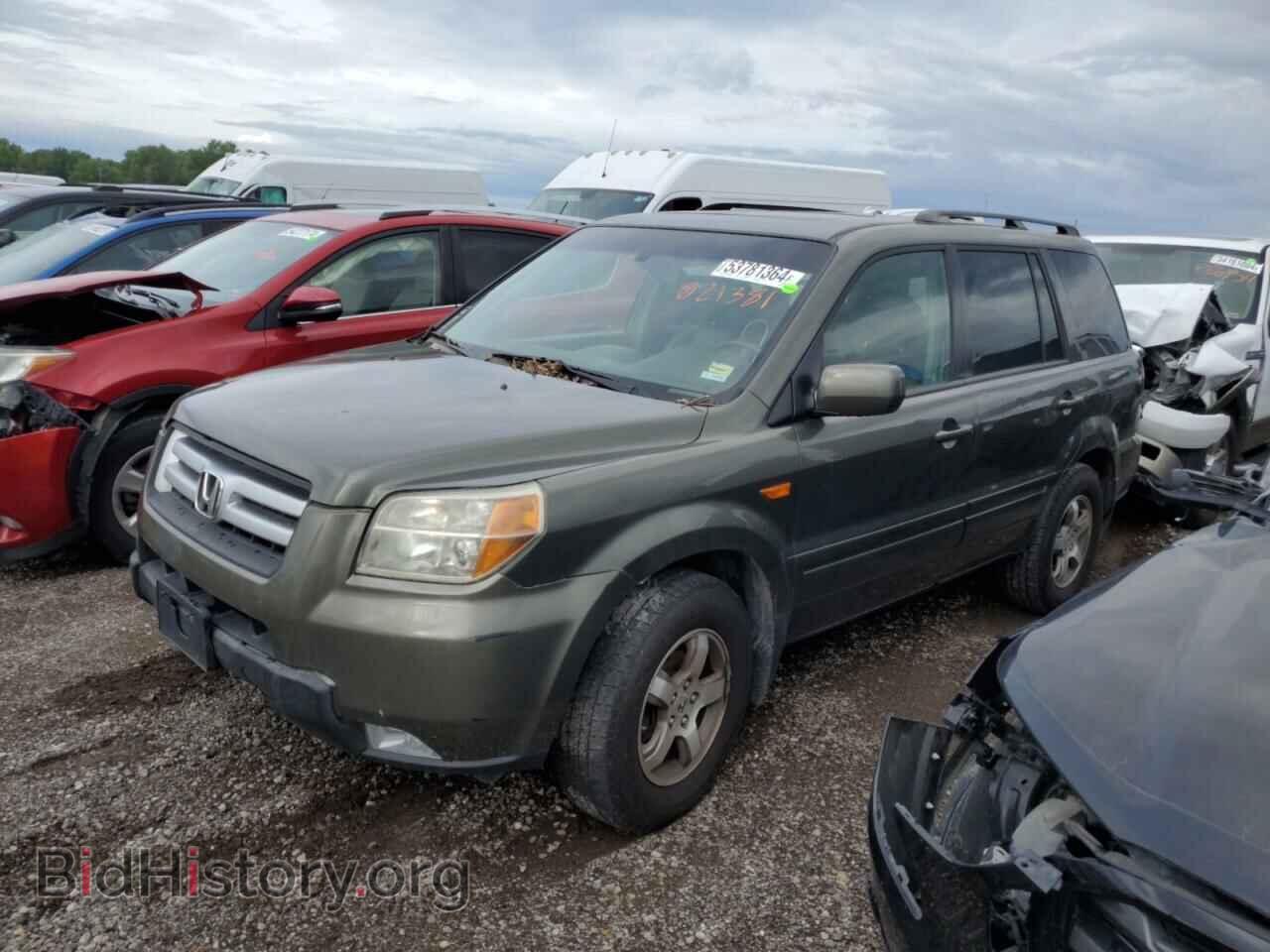 Photo 5FNYF18666B021381 - HONDA PILOT 2006