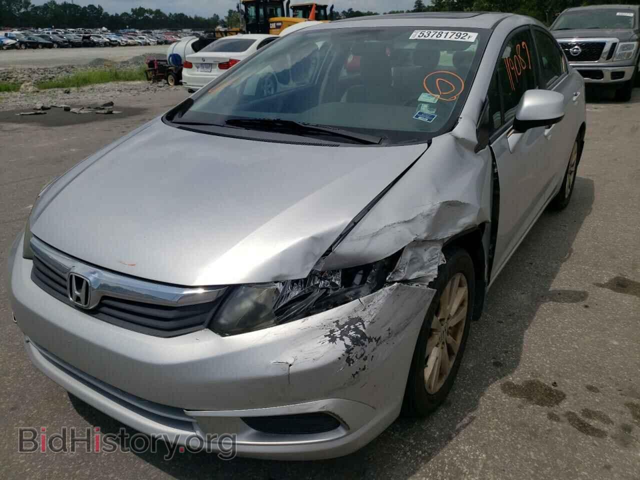 2012 HONDA CIVIC - VIN: 19XFB2F80CE308875 - Фото 2