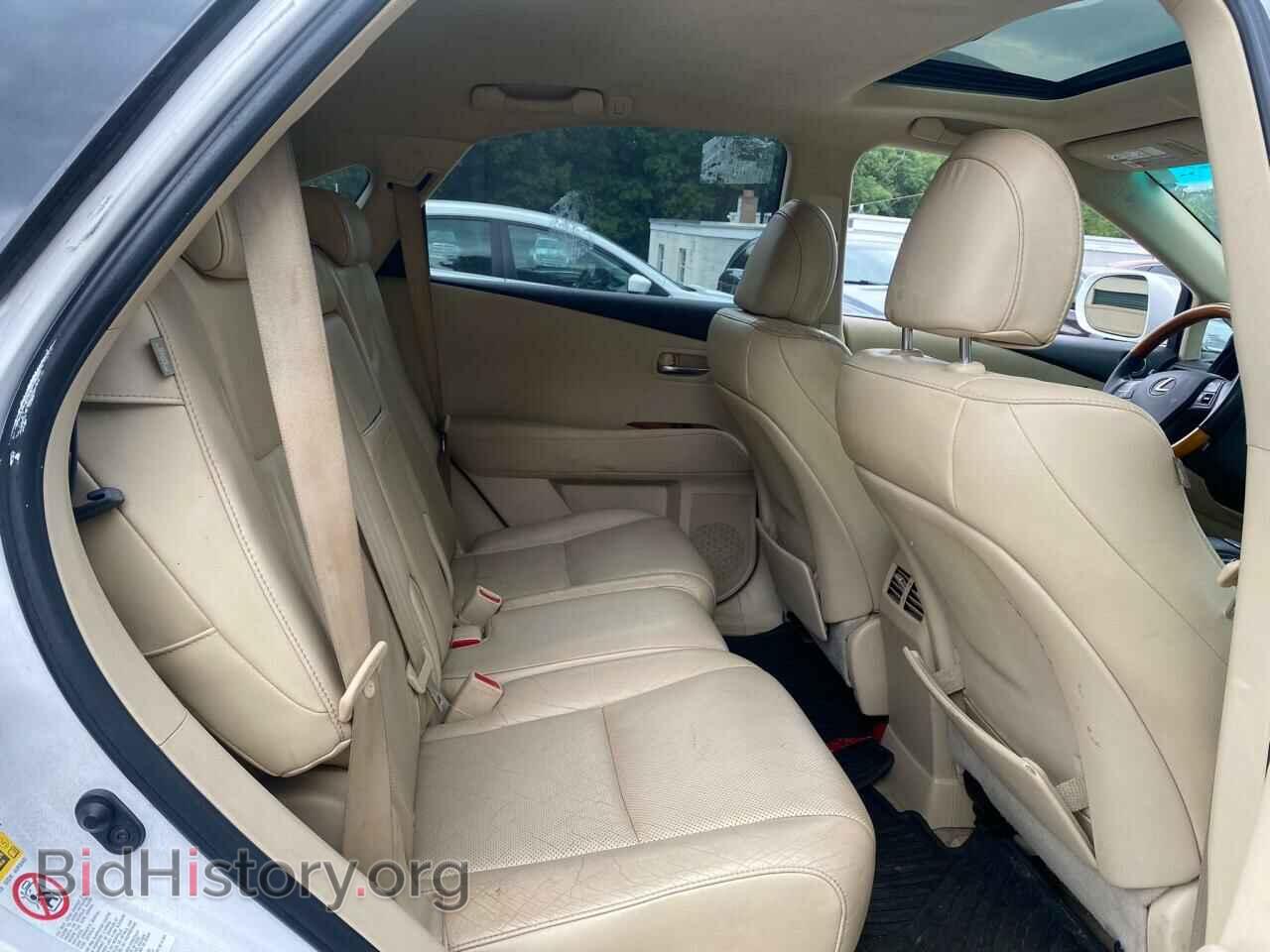 2010 LEXUS RX350 - VIN: 2T2BK1BA1AC031808 - Фото 8