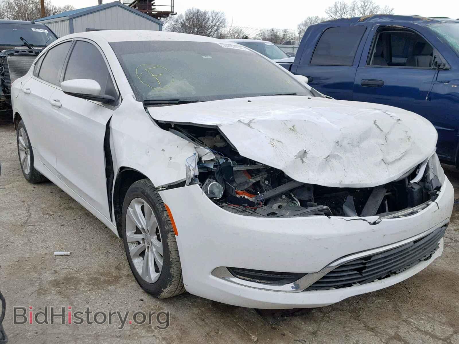 Фотография 1C3CCCABXGN126342 - CHRYSLER 200 2016