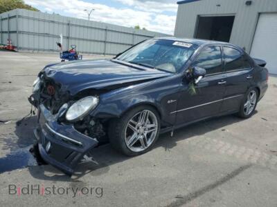 2007 Mercedes-Benz E-CLASS E 63 AMG, blue — VIN WDBUF77X77B151619, Copart