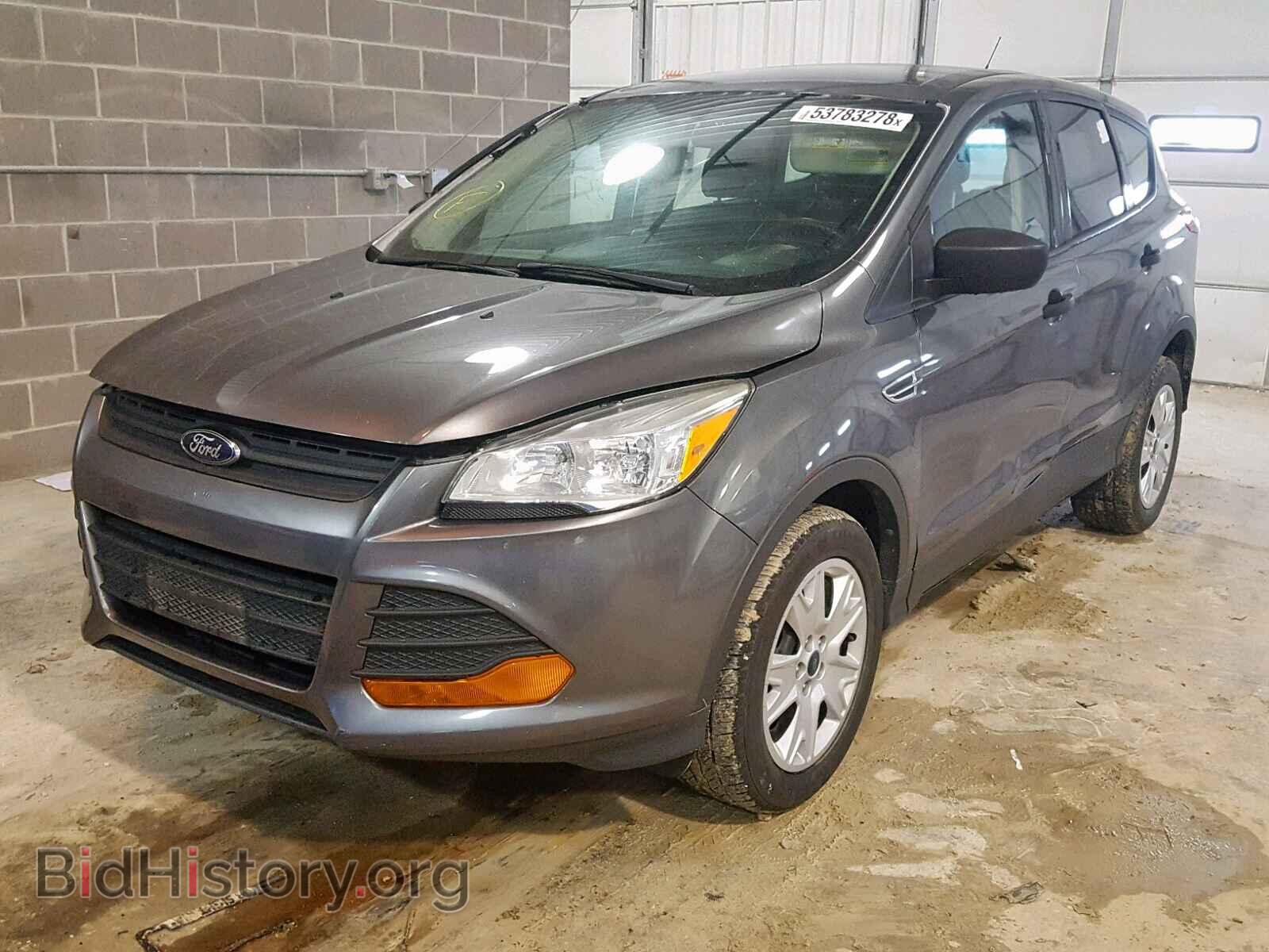 2014 FORD ESCAPE S - VIN: 1FMCU0F78EUB15737 - Фото 2