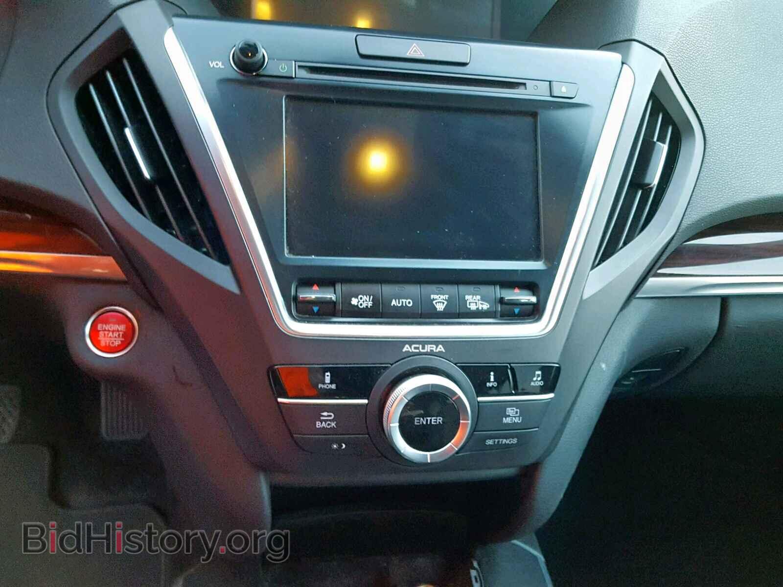 2014 ACURA MDX - VIN: 5FRYD4H21EB003808 - Фото 9