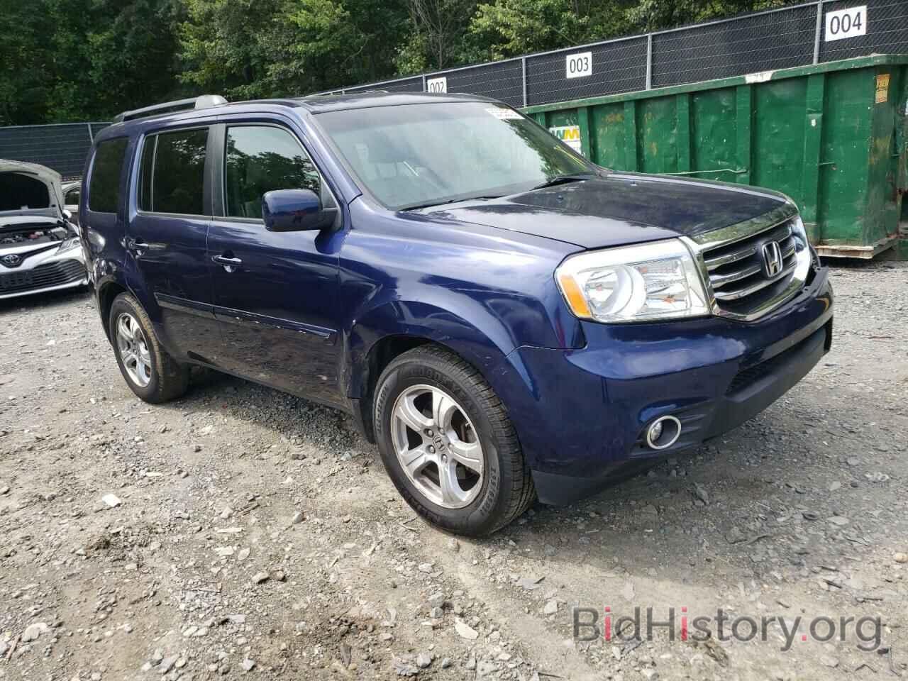 Фотография 5FNYF4H53DB007976 - HONDA PILOT 2013