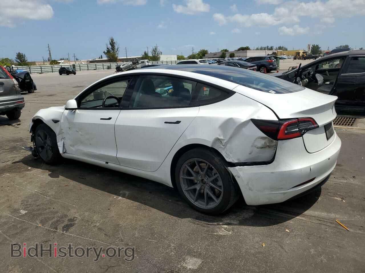 2021 TESLA MODEL 3 - VIN: 5YJ3E1EA2MF854713 - Фото 2
