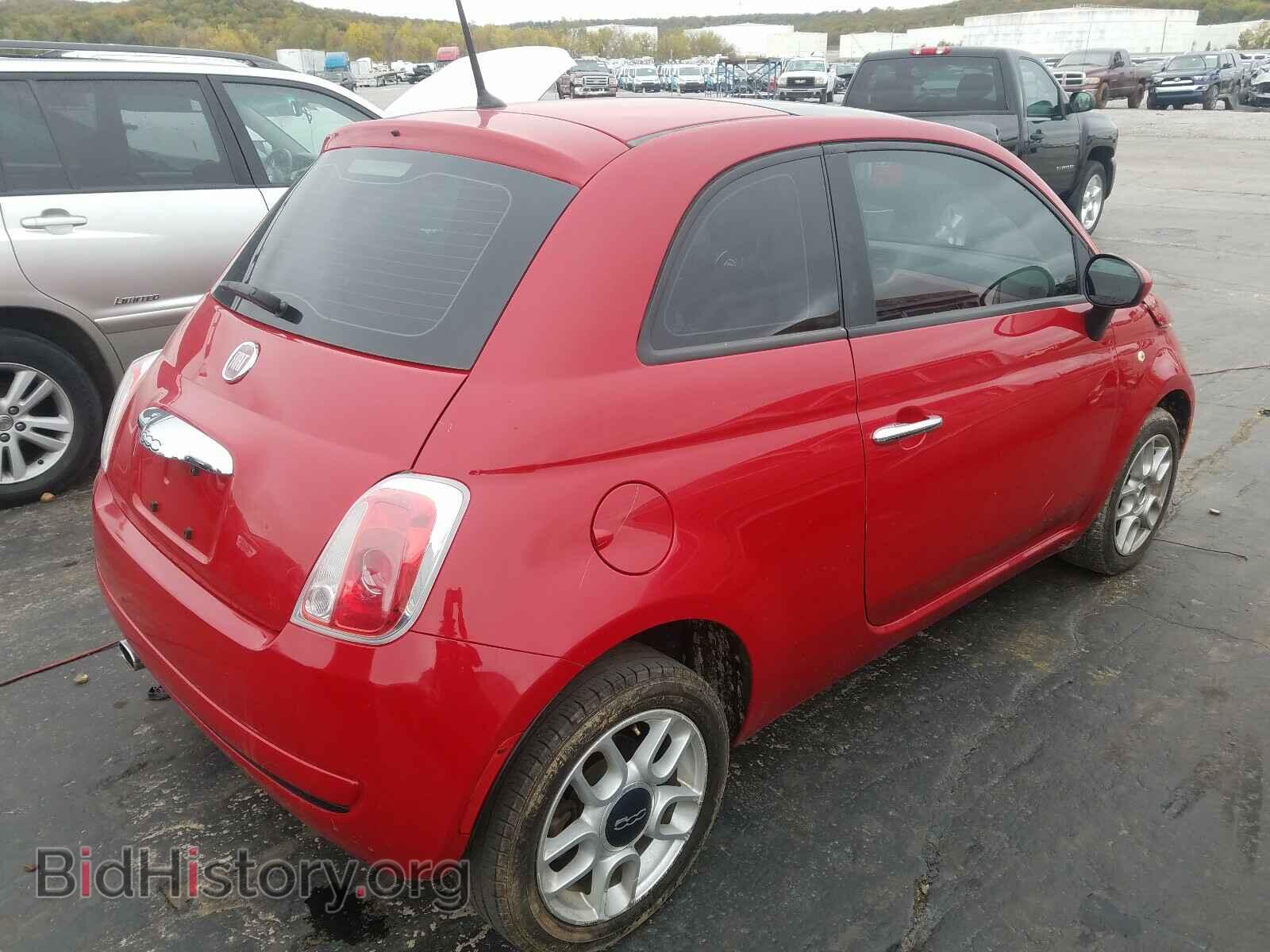 2012 FIAT 500 - VIN: 3C3CFFAR9CT370810 - Фото 4