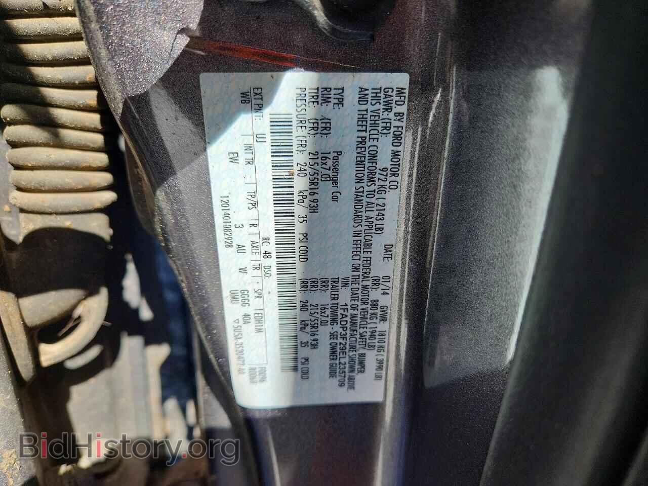 2014 FORD FOCUS - VIN: 1FADP3F29EL235709 - Photo 12