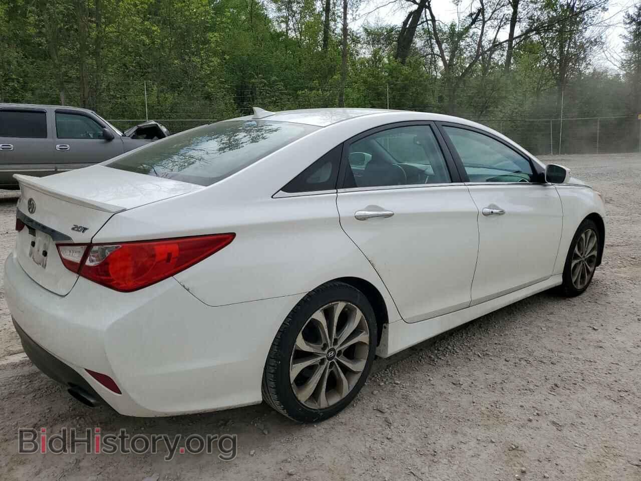 2014 HYUNDAI SONATA - VIN: 5NPEC4AB0EH893687 - Фото 3