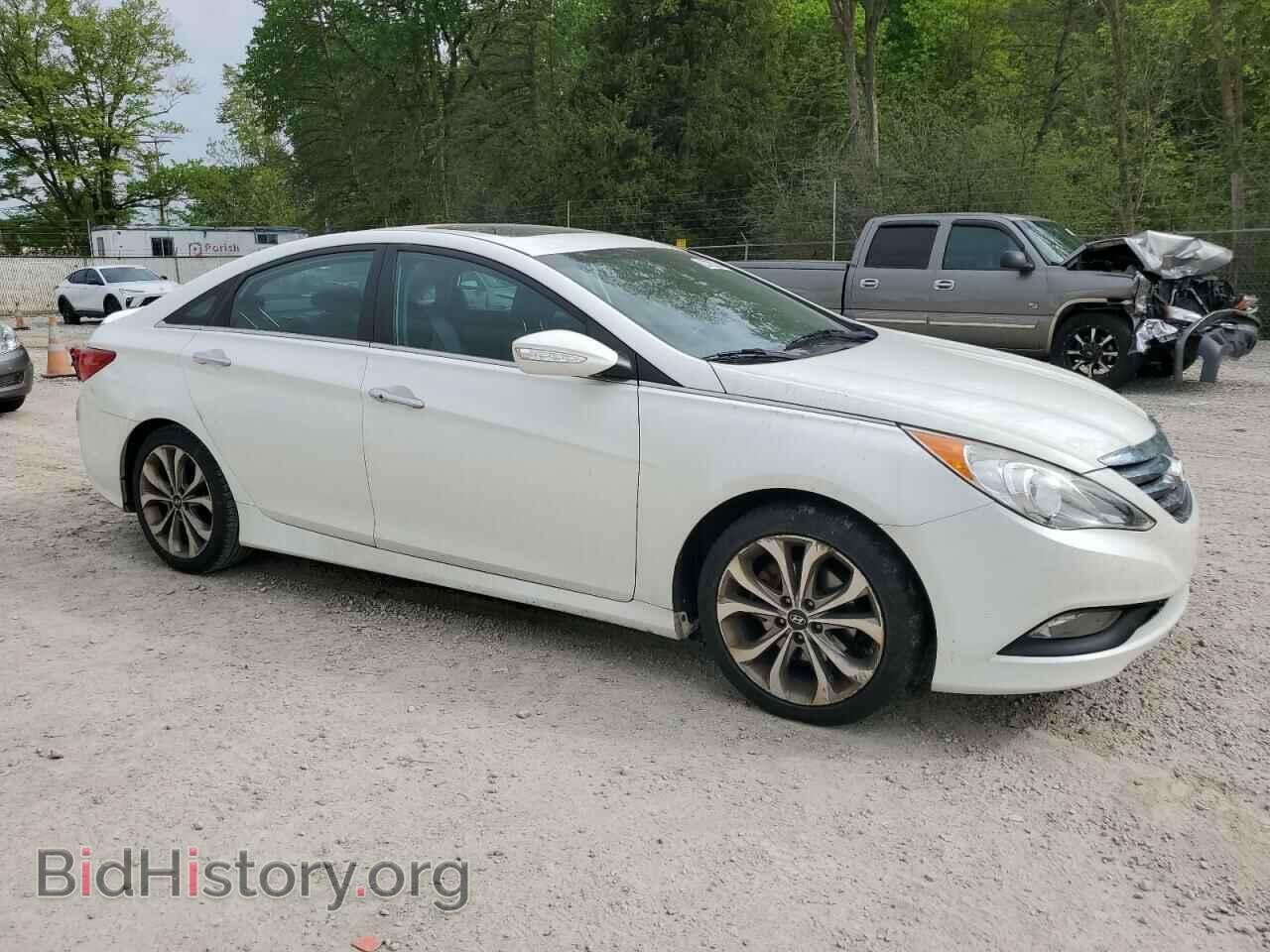 2014 HYUNDAI SONATA - VIN: 5NPEC4AB0EH893687 - Фото 4