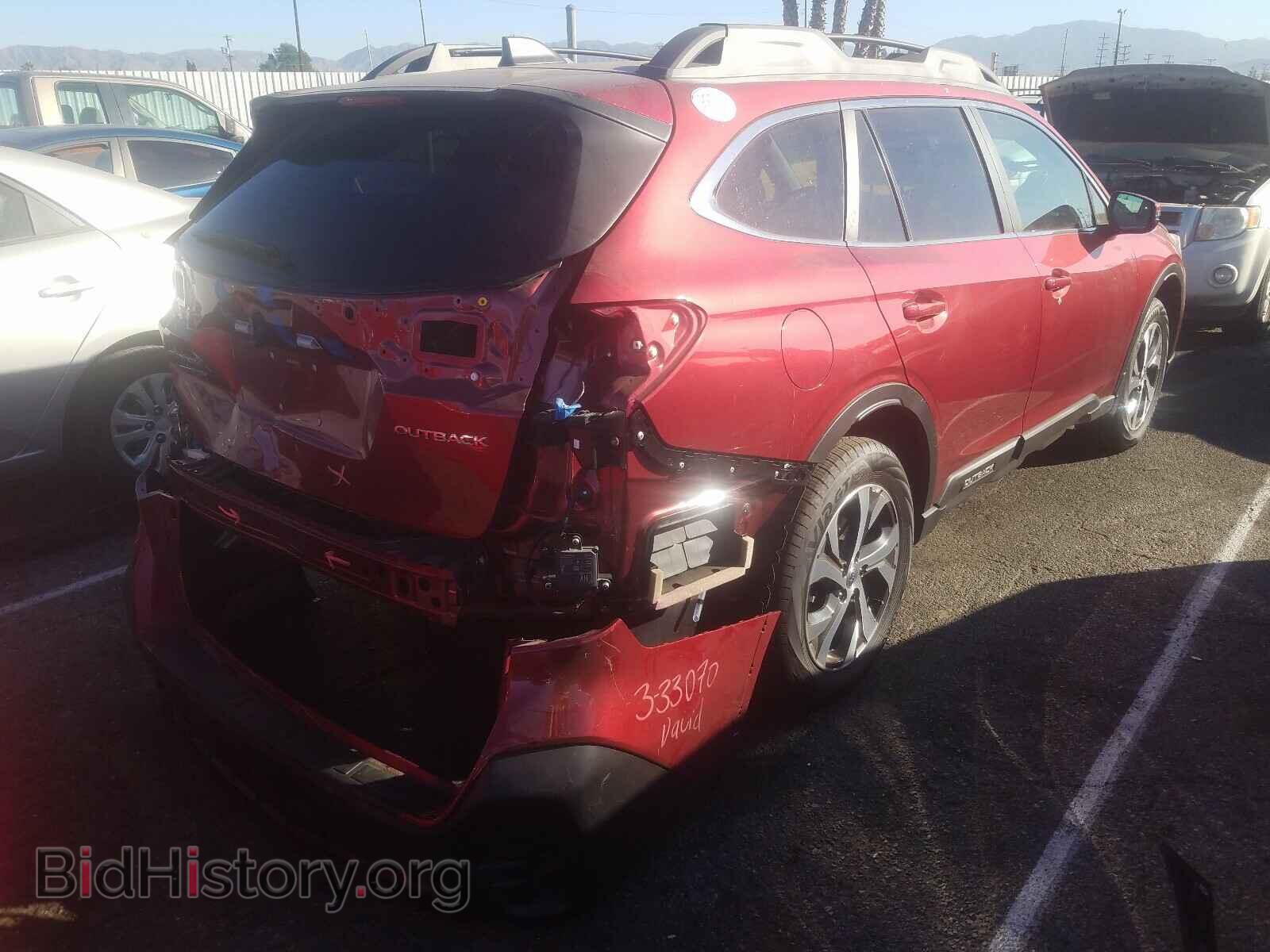 2020 SUBARU OUTBACK - VIN: 4S4BTANC1L3207665 - Фото 4