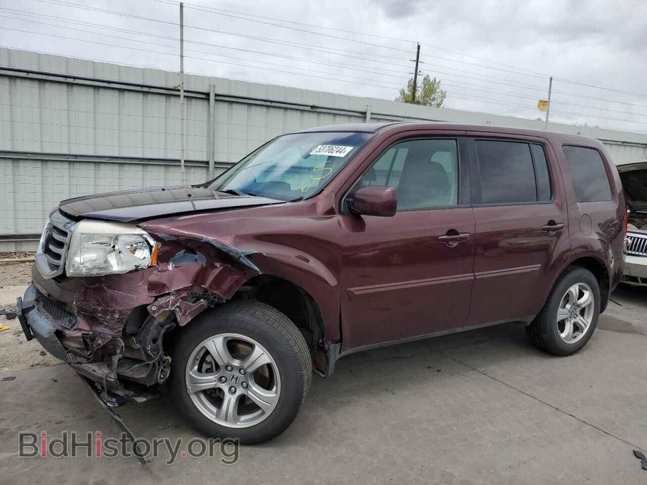Фотография 5FNYF3H54DB041533 - HONDA PILOT 2013