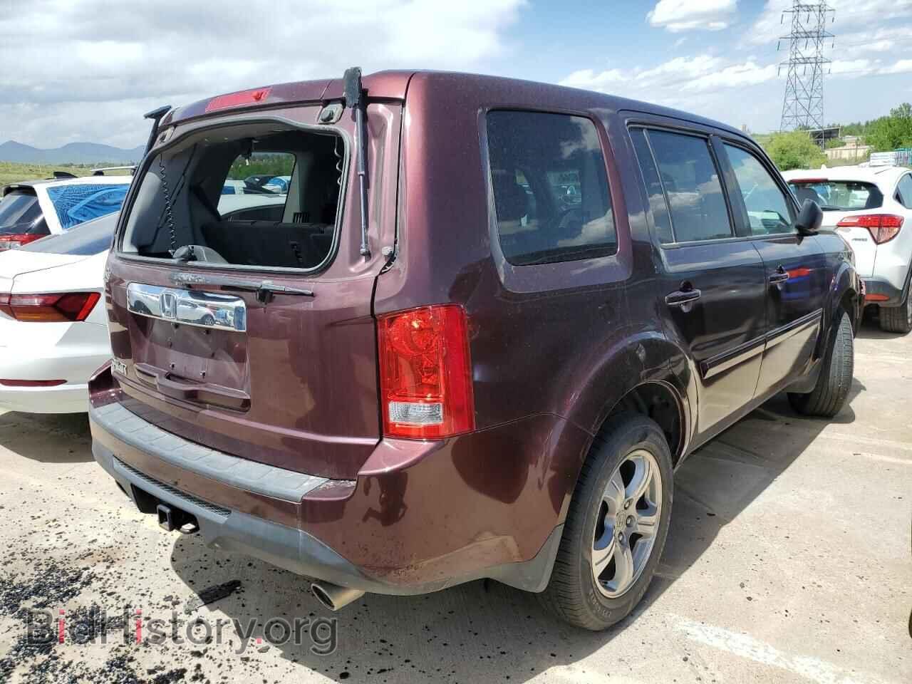 2013 HONDA PILOT - VIN: 5FNYF3H54DB041533 - Фото 3
