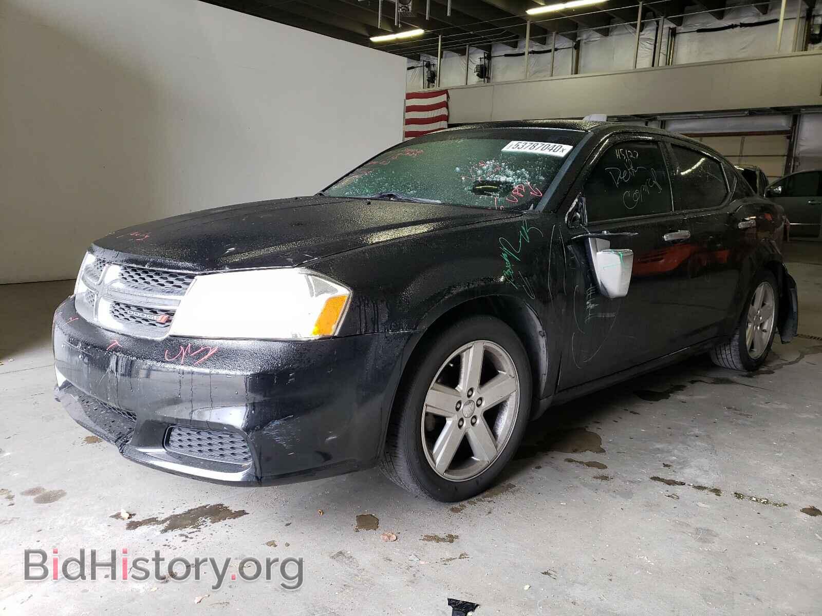 2013 DODGE AVENGER - VIN: 1C3CDZAB3DN551493 - Фото 2