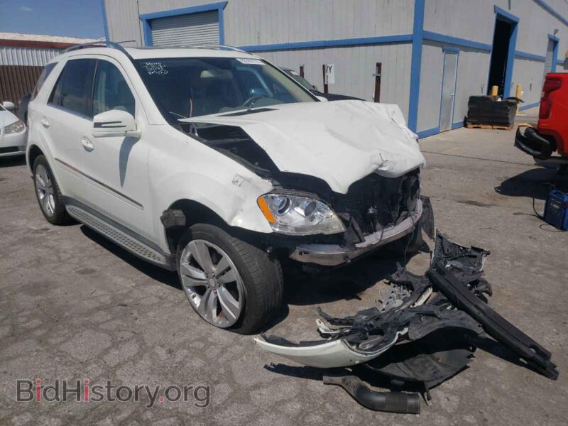 2011 Mercedes-Benz M-CLASS ML 350 (VIN 4JGBB5GB3BA714897) — фото 1 из 10, Copart, повреждение: передняя часть