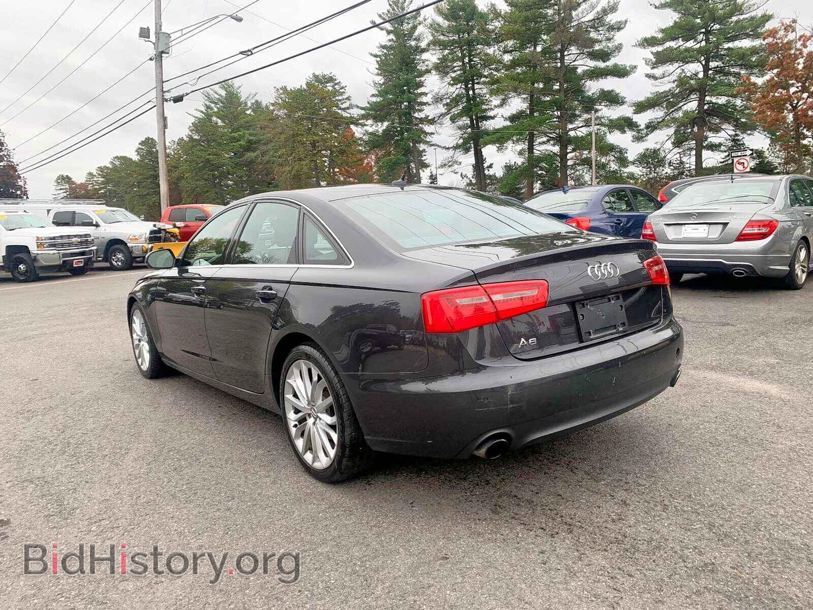 2013 AUDI A6 - VIN: WAUGFAFC1DN110694 - Фото 4