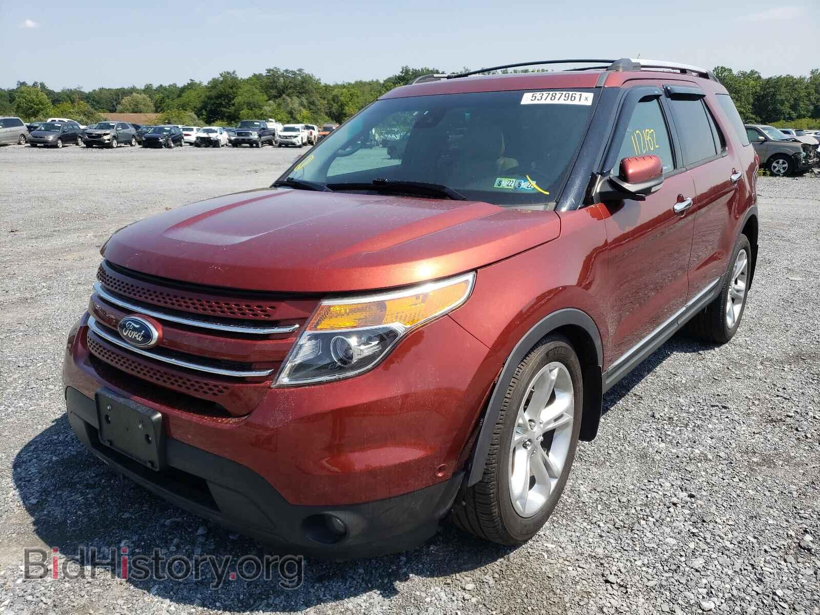2014 FORD EXPLORER - VIN: 1FM5K8F87EGB32095 - Фото 2