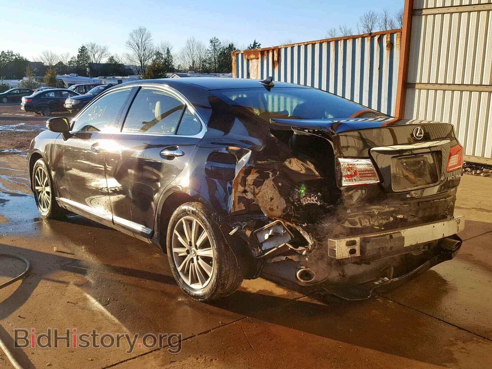 2012 LEXUS ES350 - VIN: JTHBK1EGXC2475242 - Фото 3