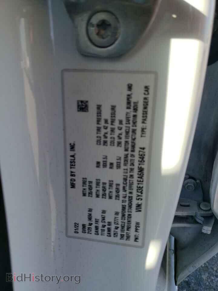 2022 TESLA MODEL 3 - VIN: 5YJ3E1EA6NF164674 - Фото 12