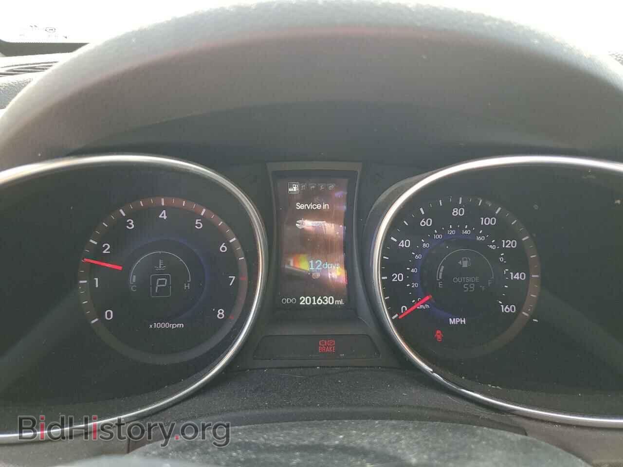 2014 HYUNDAI SANTA FE - VIN: KM8SR4HF2EU036329 - Фото 9