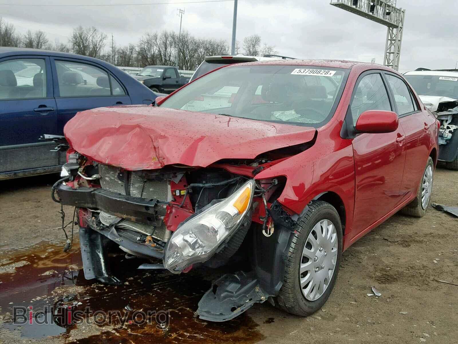 2012 TOYOTA COROLLA BA - VIN: 2T1BU4EE2CC826481 - Фото 2