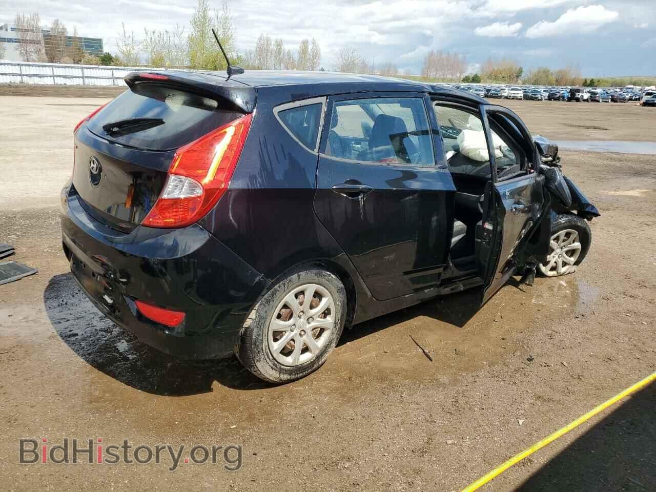 2013 HYUNDAI ACCENT - VIN: KMHCT5AE4DU124620 - Фото 3