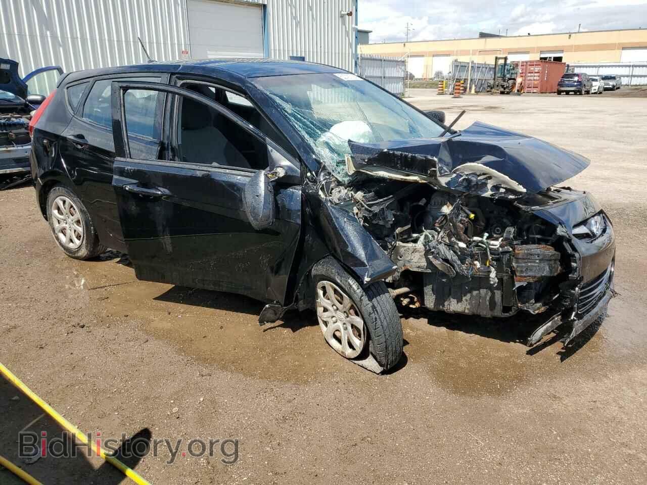 2013 HYUNDAI ACCENT - VIN: KMHCT5AE4DU124620 - Фото 4