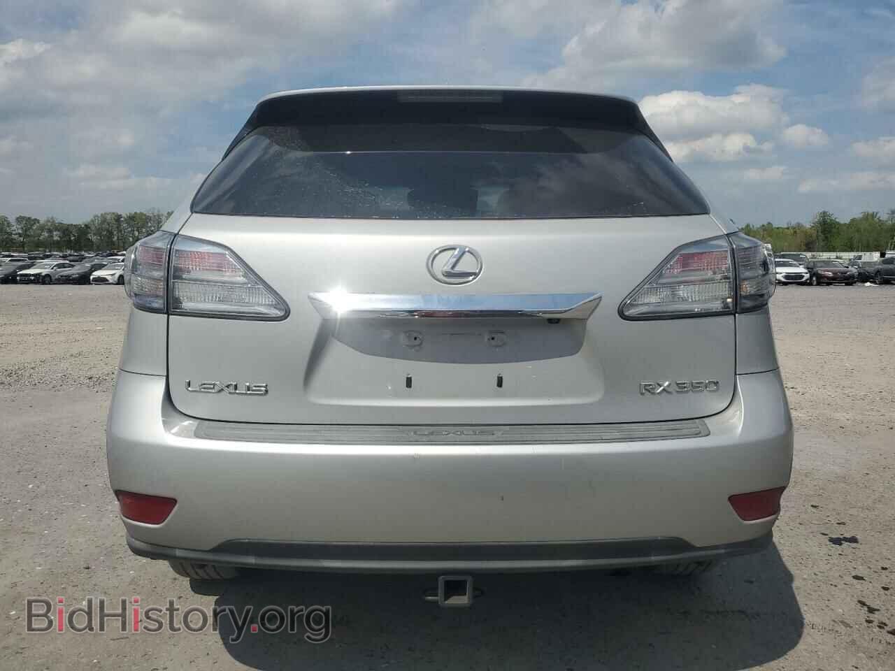 2010 LEXUS RX350 - VIN: 2T2BK1BA7AC013300 - Фото 6