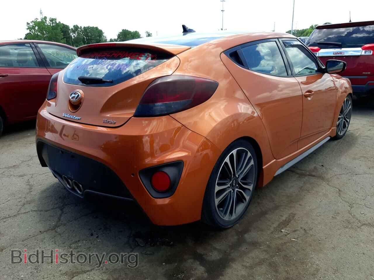 2017 HYUNDAI VELOSTER - VIN: KMHTC6AE8HU308938 - Фото 4