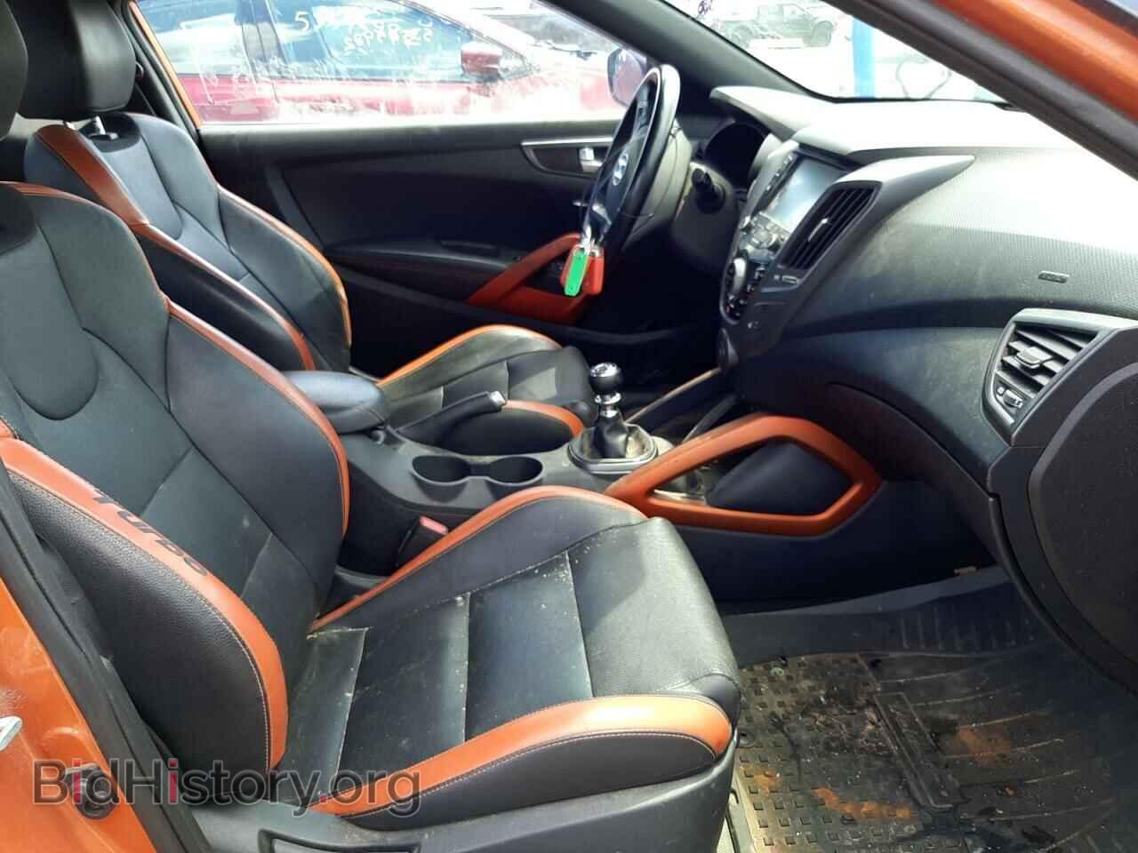 2017 HYUNDAI VELOSTER - VIN: KMHTC6AE8HU308938 - Фото 5