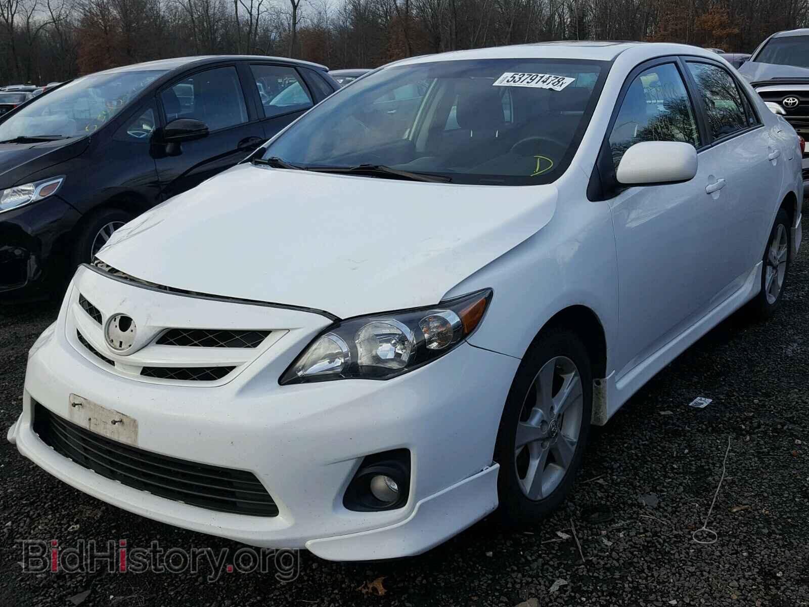 2012 TOYOTA COROLLA BA - VIN: 2T1BU4EE3CC831124 - Фото 2