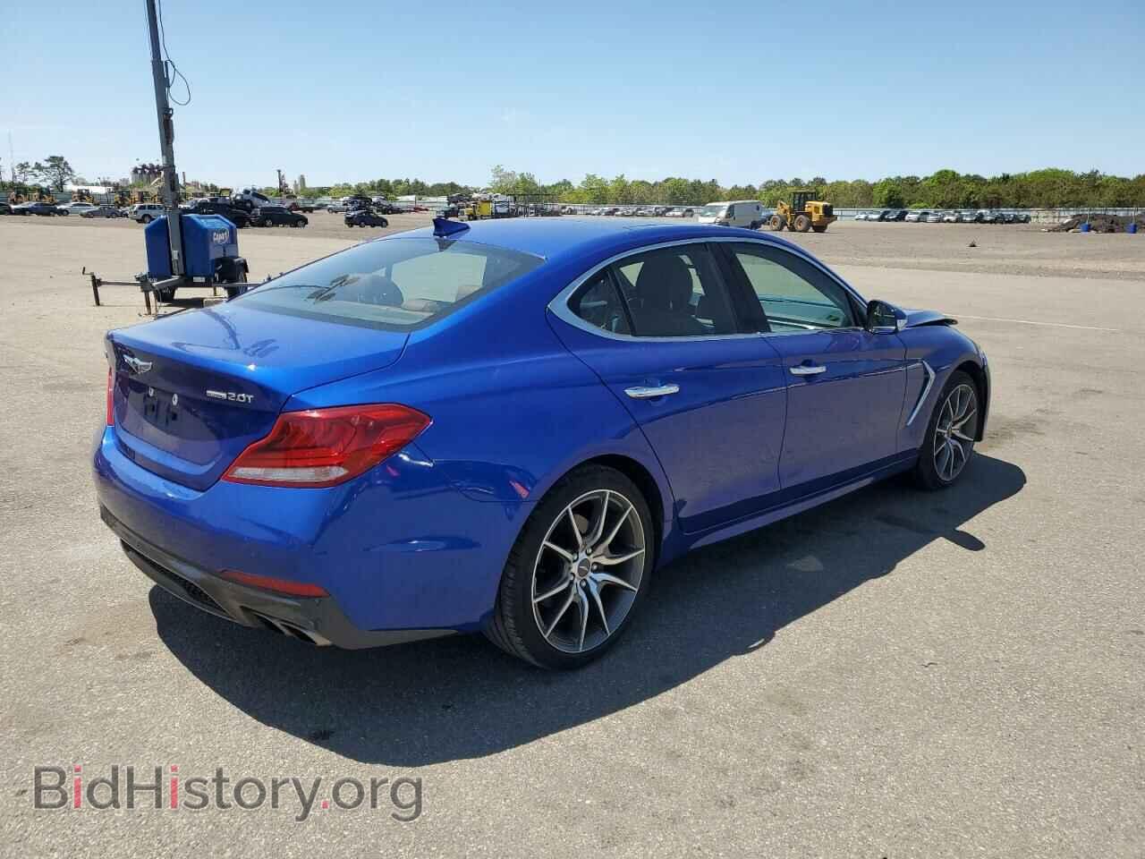 2021 GENESIS G70 - VIN: KMTG44LA9MU072622 - Фото 3