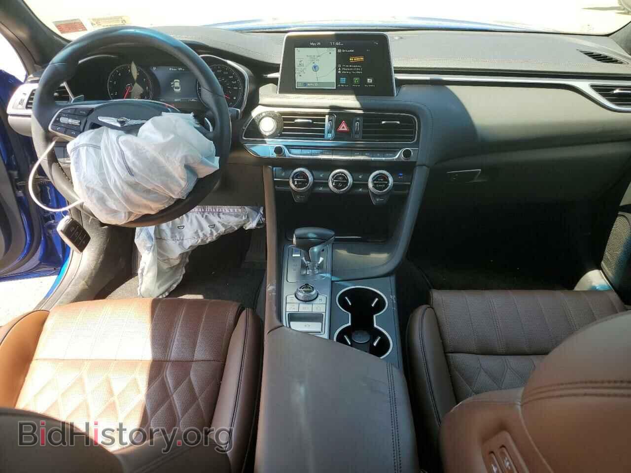2021 GENESIS G70 - VIN: KMTG44LA9MU072622 - Фото 8