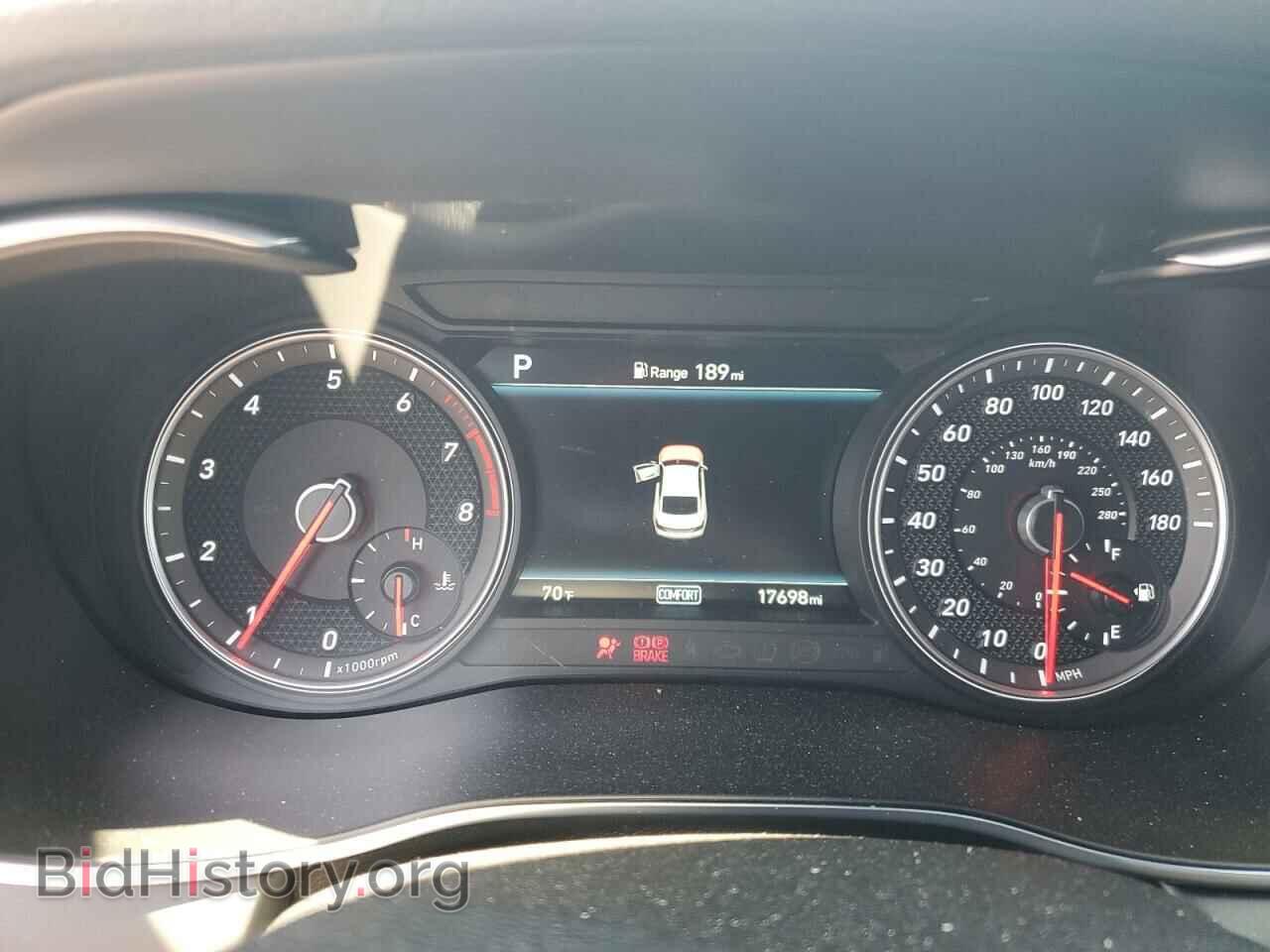 2021 GENESIS G70 - VIN: KMTG44LA9MU072622 - Фото 9